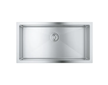 Grohe  - Dřez K700 s odtokem, 86x46 cm, kartáčovaná nerez 31580SD1