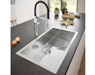 Grohe  - Dřez K700 s odtokem, 86x46 cm, kartáčovaná nerez 31580SD1