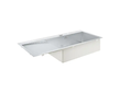 Grohe Dřezy - Dřez K1000 s automatickým odtokem, 116x52 cm, kartáčovaná nerez 31582SD1