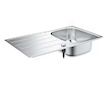 Grohe Dřezy - Dřez K200, 86x50 cm, kartáčovaná nerez 31552SD1