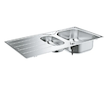 Grohe Dřezy - Dřez K200, 97x50 cm, kartáčovaná nerez 31564SD1