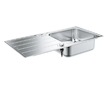 Grohe Dřezy - Dřez K500, 100x50 cm, kartáčovaná nerez 31563SD1