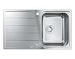 Grohe Dřezy - Dřez K500, 86x50 cm, kartáčovaná nerez 31571SD1