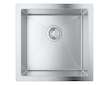 Grohe Dřezy - Dřez K700 s odtokem, 46x46 cm, kartáčovaná nerez 31578SD1