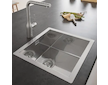 Grohe Dřezy - Dřez K700 s odtokem, 46x46 cm, kartáčovaná nerez 31578SD1