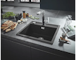 Grohe Dřezy - Kompozitní dřez K700 s automatickým odtokem, 56x51 cm, granitová černá 31651AP0