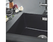Grohe Dřezy - Kompozitní dřez K700 s odtokem, 61x46 cm, granitová černá 31655AP0