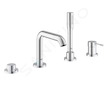 Grohe Essence - Baterie na okraj vany, 4-otvorová instalace, chrom 19578001