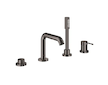 Grohe Essence - Baterie na okraj vany, 4-otvorová instalace, tmavý grafit 19578A01