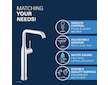 Grohe Essence - Baterie pro umyvadlovou mísu, chrom 32901001