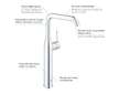 Grohe Essence - Baterie pro umyvadlovou mísu, chrom 32901001