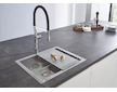 Grohe Essence - Dřezová baterie s flexibilním ramenem s přepínačem, chrom 30294000