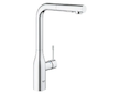 Grohe Essence - Dřezová baterie s výsuvnou sprškou, chrom 30270000