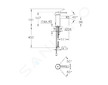 Grohe Essence - Páková bidetová baterie S, chrom 32934001