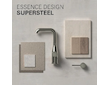 Grohe Essence - Páková umyvadlová baterie s výpustí, supersteel 23589DC1