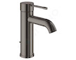 Grohe Essence - Páková umyvadlová baterie s výpustí, tmavý grafit 23589A01