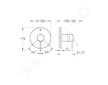 Grohe Essence - Sprchová baterie pod omítku, supersteel 24057DC1