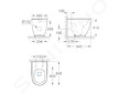 Grohe Essence - Stojící WC, rimless, PureGuard, alpská bílá 3957300H