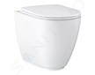 Grohe Essence - Stojící WC, rimless, PureGuard, alpská bílá 3957300H