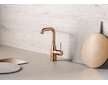 Grohe Essence - Umyvadlová baterie s výpustí, kartáčovaný Warm Sunset 32628DL1