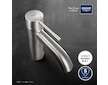 Grohe Essence - Umyvadlová baterie, supersteel 23590DC1