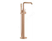 Grohe Essence - Vanová baterie do podlahy, kartáčovaný Warm Sunset 23491DL1