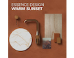 Grohe Essence - Vanová baterie do podlahy, kartáčovaný Warm Sunset 23491DL1