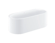 Grohe Essence - Volně stojící vana 180x80 cm s přepadem, alpská bílá 39729000