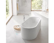 Grohe Essence - Volně stojící vana 180x80 cm s přepadem, alpská bílá 39729000