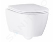 Grohe Essence - Závěsné WC, rimless, PureGuard, alpská bílá 3957100H