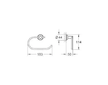 Grohe Essentials Authentic - Držák toaletního papíru, chrom 40657001