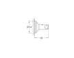 Grohe Essentials Authentic - Háček na koupací plášť, chrom 40656001