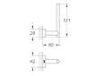 Grohe Essentials Cube - Držák náhradního toaletního papíru, supersteel 40623DC1