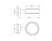 Grohe Essentials Cube - Držák skleničky/mýdelníku, chrom 40508001