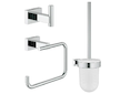 Grohe Essentials Cube - Sada doplňků, chrom 40757001