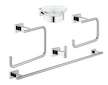 Grohe Essentials Cube - Sada doplňků do koupelny 5 v 1, chrom 40758001