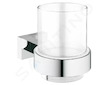 Grohe Essentials Cube - Sklenička s držákem, chrom 40755001