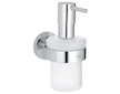 Grohe Essentials - Dávkovač tekutého mýdla s držákem, chrom 40448001