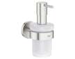 Grohe Essentials - Dávkovač tekutého mýdla s držákem, supersteel 40448DC1