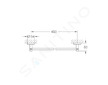 Grohe Essentials - Držák na osušky, chrom 40688001