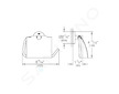 Grohe Essentials - Držák toaletního papíru, tmavý grafit 40367A01