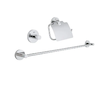 Grohe Essentials - Sada doplňků do koupelny 3 v 1, chrom 40775001