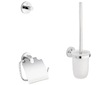 Grohe Essentials - Sada doplňků pro toaletu 3 v 1, chrom 40407001
