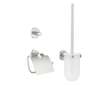 Grohe Essentials - Sada doplňků pro toaletu 3 v 1, supersteel 40407DC1