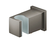 Grohe Euphoria Cube - Nástěnné kolínko s držákem, kartáčovaný Hard Graphite 26370AL0
