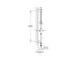 Grohe Euphoria Cube+ - Set sprchové hlavice, 1jet, tyče 60 cm a hadice, chrom 27891000