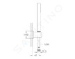 Grohe Euphoria Cube - Set sprchové hlavice, držáku a hadice, chrom 27703000