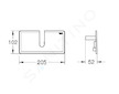 Grohe Euphoria - Polička EasyReach, bílá 26362LN1