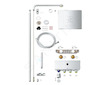 Grohe Euphoria SmartControl - Sprchový set Cube 310 Duo s termostatem, 2 proudy, chrom 26508000