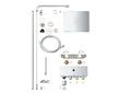 Grohe Euphoria SmartControl - Sprchový set Cube 310 Duo s termostatem, 2 proudy, chrom 26508000